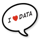 I Heart Data Sticker_0